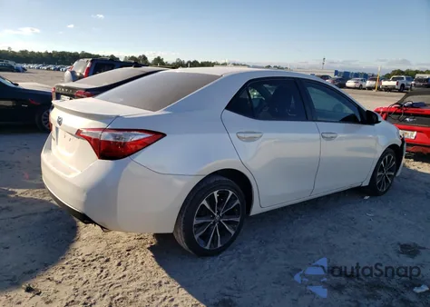 2017 Toyota Corolla L из США, поврежденный, VIN 5YFBURHE6HP577442